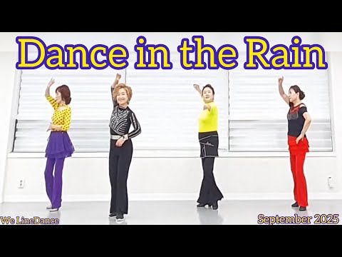Dance in the Rain linedance - improver - Mark F., Chris G., Esmeralda van de Pol - September 2025