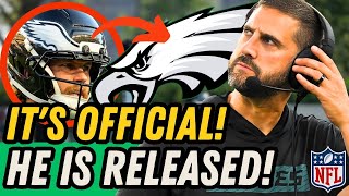 🔥HE IS GONE! EAGLES RELEASE PLAYER TO BRING BACK KEY STARTER! Philadelphia Eagles News Today