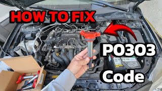 DIY How To Fix P0303 Cylinder 3 Misfire 2009 Toyota Corolla