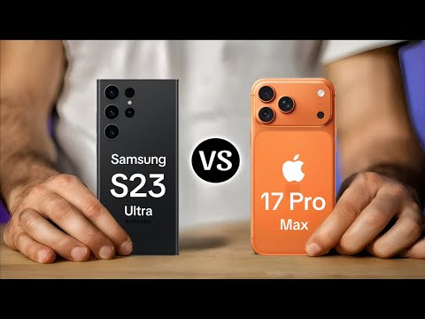 iPhone 17 pro max vs Samsung s23 ultra - full  Comparison 