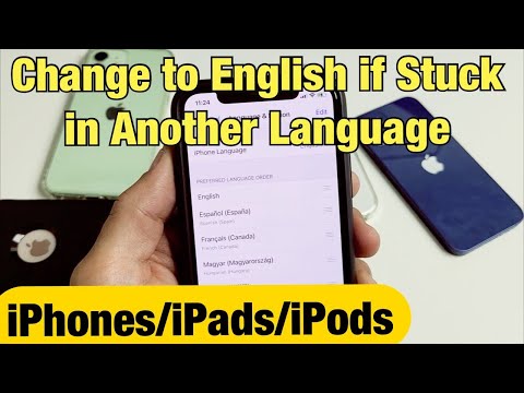 iPhones / iPads: Change Language to English if Stuck in Another Language - Chinese, Korean, Spanish,