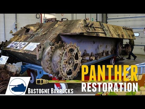 Panther 111 Restoration - Bastogne Barracks part 2