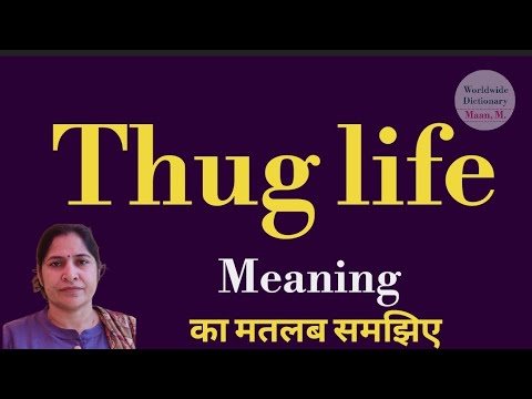 「Thug Life」:意味と例