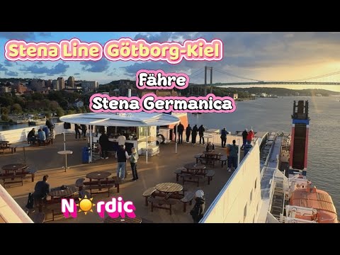 🇸🇪Sweden❤️Stena Line Göteborg-Kiel mit der Fähre Stena Germanica⛴️❤️#sweden  #travel #video