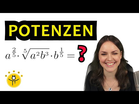 Potenzen mit RATIONALEN EXPONENTEN – Wurzelschreibweise, Potenzschreibweise, Wurzeln