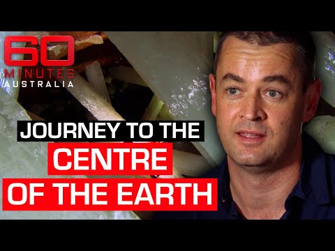 Inside the secret underground cave filled with giant crystals | 60 Minutes Australia
