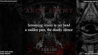 ARCH ENEMY - VULTURES (LYRICS ON SCREEN)