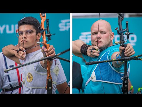 France v Ukraine – recurve men's team bronze | Final Olympic qualifier 2021