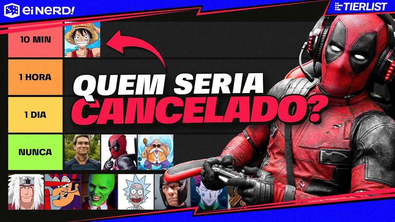 TIER LIST: QUEM SERIA CANCELADO? [ft. Bruce e Crisão]