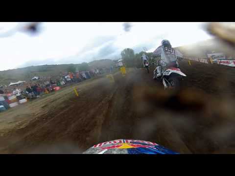 GoPro HD: James Stewart Moto 1 Lap 2012 Lucas Oil Pro Motocross Championship Thunder Valley