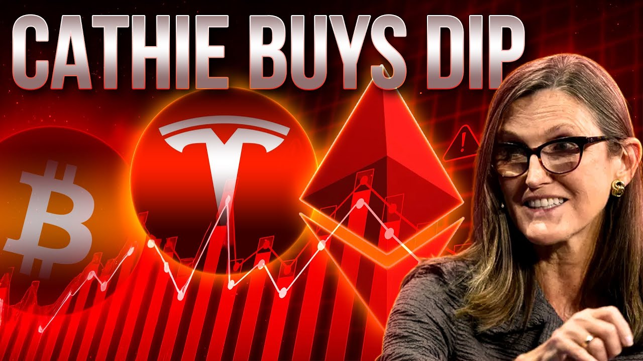 Cathie Wood Swaps Tesla For Ethereum🚨Crypto Market Update
