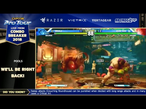 Combo Breaker 2018 - Day 1 Part 1 - CPT 2018