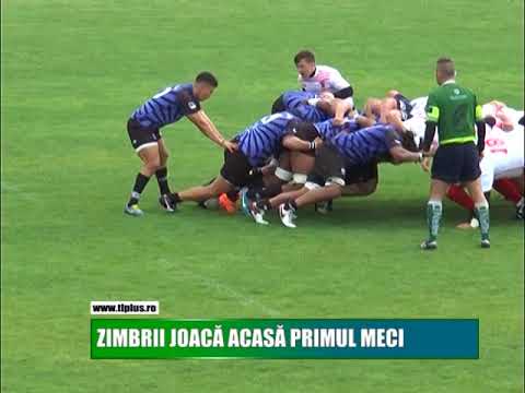 ZIMBRII JOACĂ ACASĂ PRIMUL MECI