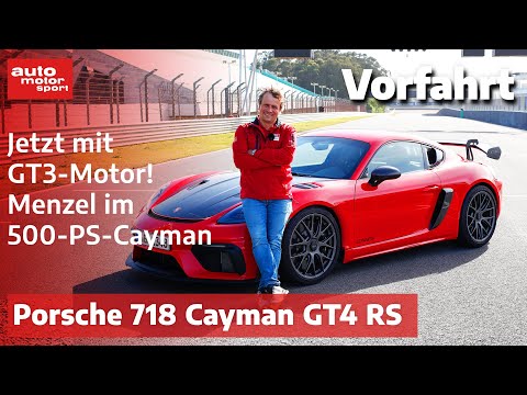 Porsche 718 Cayman GT4 RS: Noch extremer geht es nicht! (Fahrbericht / Review) auto motor und sport