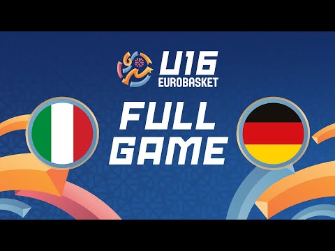 Group Phase | Italy v Germany | Full Basketball Game | FIBA U16 Women's EuroBasket 2025