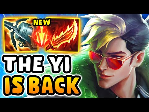 Lethal Tempo Master Yi is back and it's not balanced (23 kills)