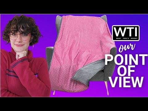 Quility Pink Weighted Blanket - WTI product video review