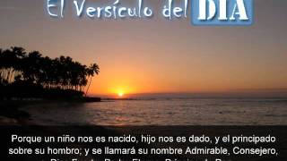 Miniatura del video: El versiculo del dia .com - Isaias 9 v6
