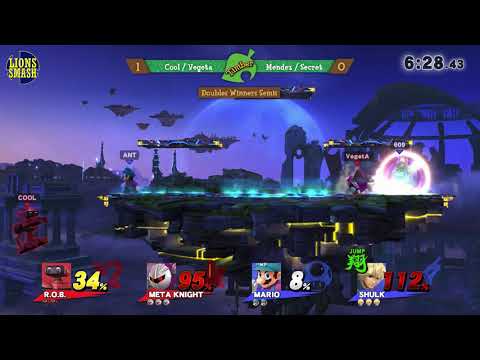 Timber #5 - Cool / Vegeta vs Mendez / Secret - Smash 4 Doubles Winners Semis