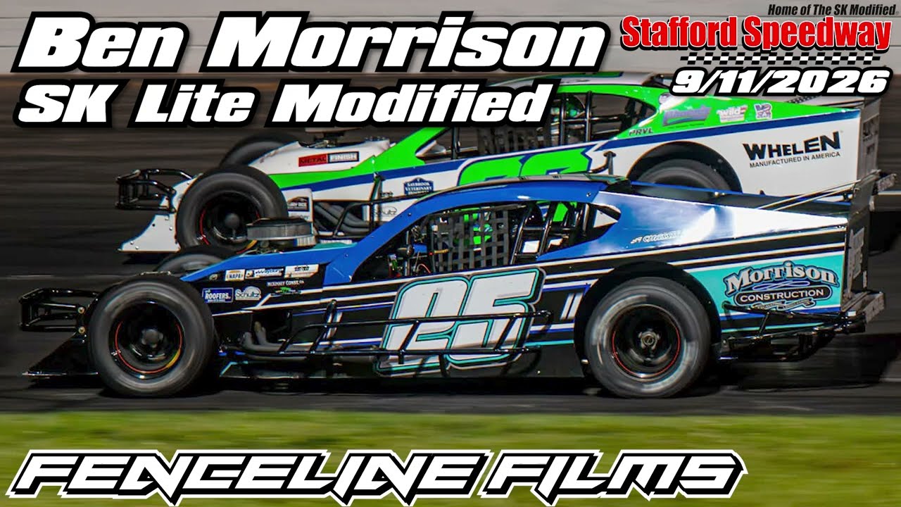Ben Morrison SK Lite Modified at Stafford Speedway