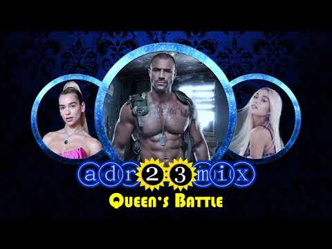 DJ ARON Feat DUA LIPA Vs ARIANA GRANDE (adr23mix) QUEEN'S BATTLE Big Room Club Mix