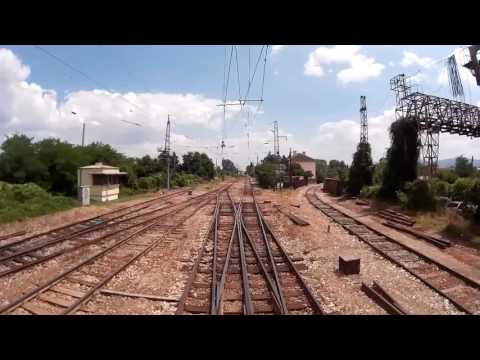 Train cab ride Bulgaria: Sofia - Burgas [via Plovdiv]