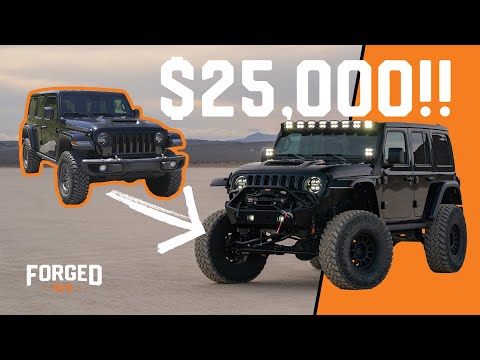 Building a Jeep Wrangler 392 in 10 Minutes (NEXT-LEVEL Transformation)