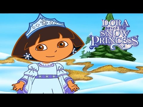 dora sauve la princesse des neiges jeu wii