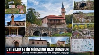 571 yıllık Fetih mirasına restorasyon! MARMARA HABER Fatih Dökümhanesi'ni özel g