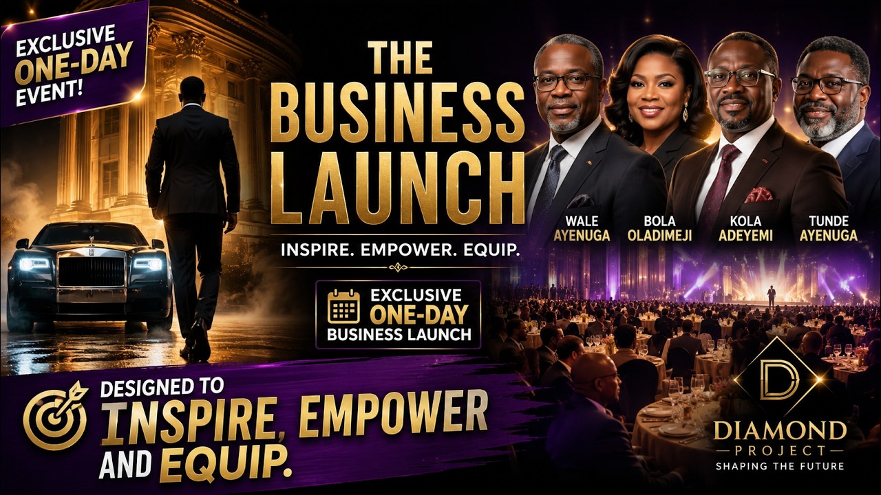 THE BUSINESS LAUNCH — AN EXCLUSIVE ONE-DAY EVENT TO INSPIRE, EMPOWER & EQUIP