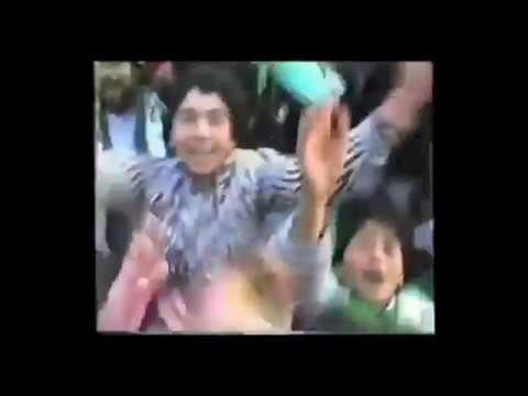 Festejos de los hinchas de Laferrere por el ascenso a Primera B en 1987