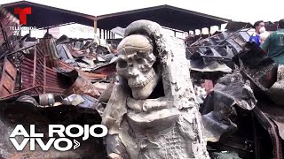 Imágenes de la Santa Muerte y Satanás quedan intactas tras un incendio en El Salvador