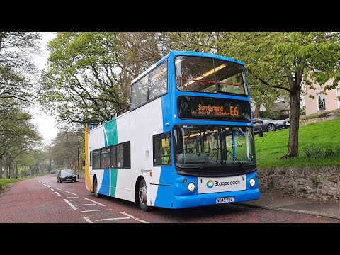 PARTY BUS LIKE: Route E6 | W645RND/17645 - Stagecoach North East: Dennis Trident/ALX400