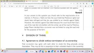 PVL3701 PROPERTY LAW REVISION