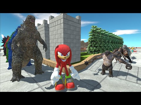 NEW UNIT! KNUCKLES  DEATH RUN - Animal Revolt Battle Simulator