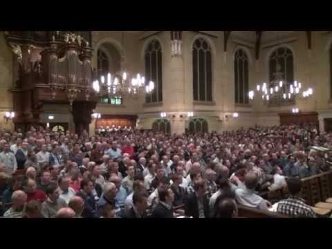 Psalm 74 vers 1, 2, 15 en 21 (met tegenstem) | Mannenzang Katwijk