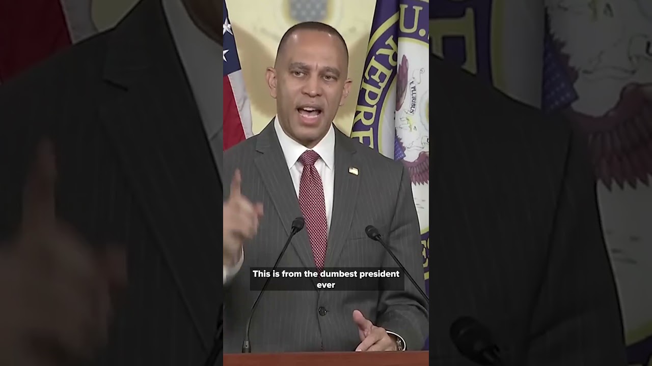 Jeffries: 'Trump's the dumbest president to ever sit in Pennsylvania Ave. There's no close second'