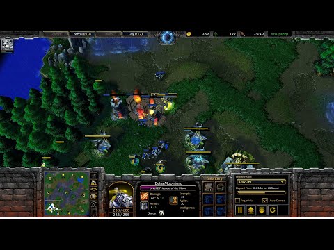 Warcraft III TP League Season 1 2022 Oct11 FQQ(H) v LawLiet(N) Game 1 MAPS- Amazonia