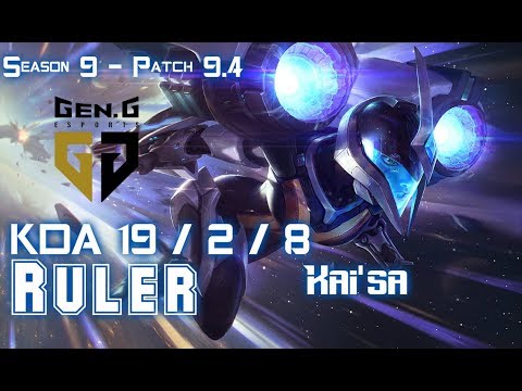 Gen Ruler KAI'SA vs TRISTANA ADC - Patch 9.3 KR Ranked