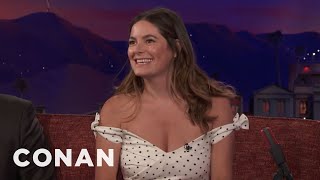 Jamie Neumann Taught Her Mom About Merkins | CONAN on TBS video