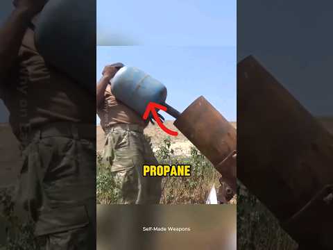 Gas cylinders recycled for military use💣