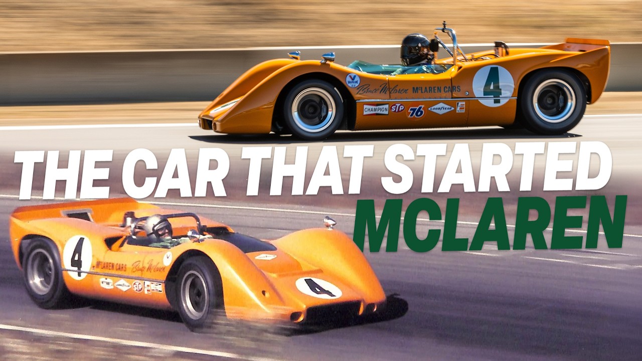 Bruce McLaren's Championship-Winning Can-Am Car Hits Laguna Seca | Richard & Nick Griot at RMMR