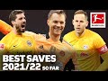 Top 10 Saves 21/22 so far - Neuer, Gulacsi & Co