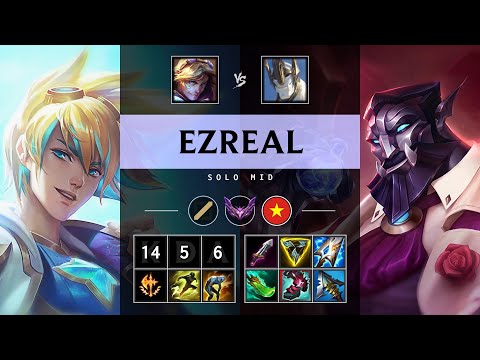Ezreal Mid vs Galio - VN Master Patch 25.13