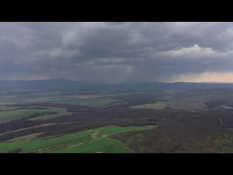 THUNDERSTORM in Uhrovec, SLOVAKIA, April 13, 2020