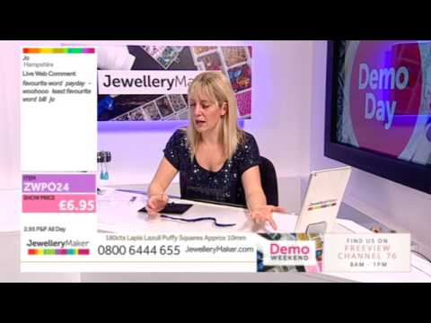 JewelleryMaker LIVE 07/01/2017 - 8am - 1pm
