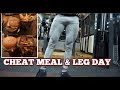 LEG WORKOUT & CHEAT MEAL/REFEED 8 WEEKS OUT | EPISODE 03