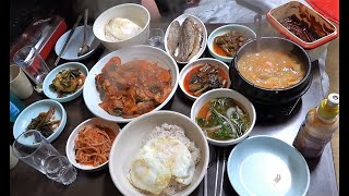 (군산) 정많은 욕쟁이 할머니의 전국1등 청국장 맛집! 밤에 문여는 수상한 백반집! 머슴대접밥/남도김치/제육볶음 [맛있겠다 Yummy]