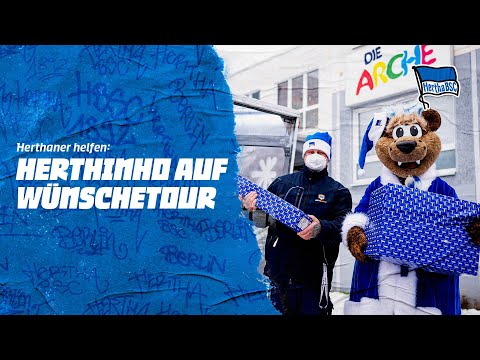 Herthaner helfen: Herthinho auf Wünschetour | Hertha BSC