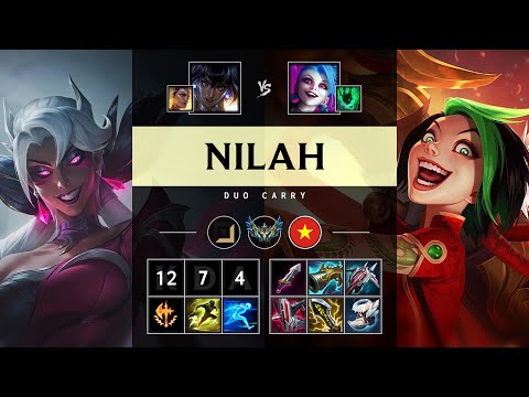 Nilah ADC vs Jinx - VN Challenger Patch 25.10